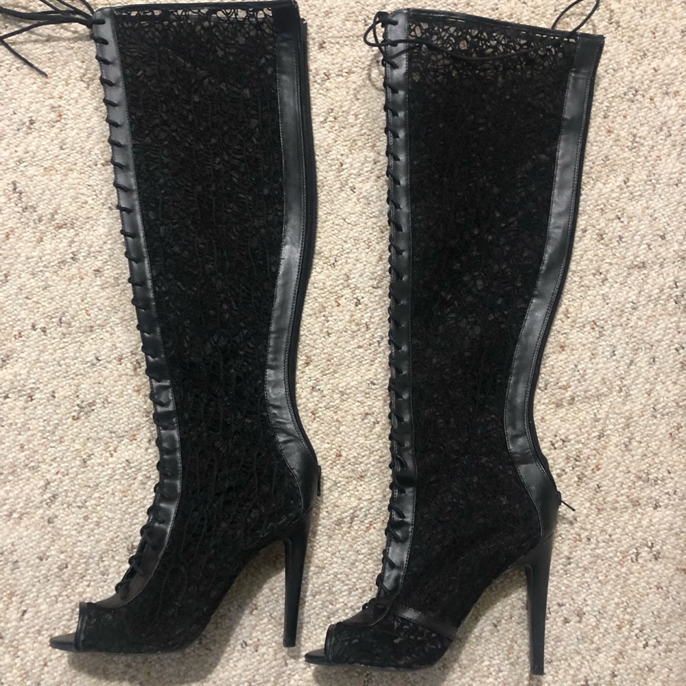 Sexy Lace Boots